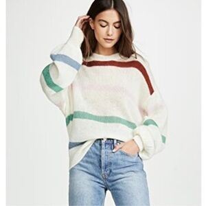 ANINE BING Lydia Stripe Sweater size M